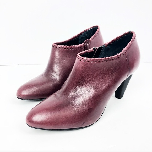Jack Rogers Shoes - Jack Rogers Size 6.5 Plum Booties Ankle Boots